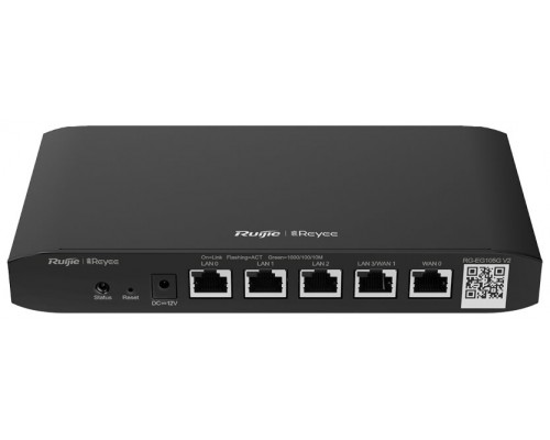 ROUTER RUIJIE REYEE RG-EG105G V2 5-PORT 10/100 MBPS DESKTOP SWITCH